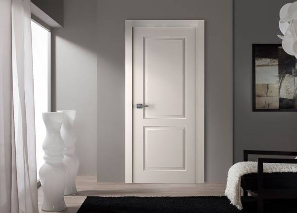 Межкомнатная пластиковая дверь в квартире в Долгопрудном