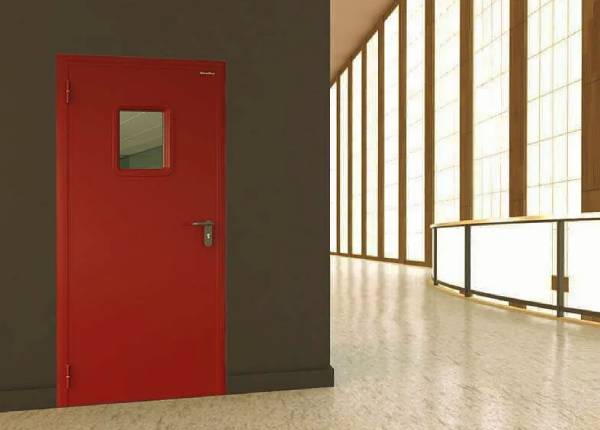 Противопожарная дверь на производстве в Долгопрудном