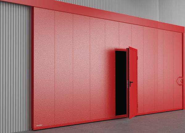 Металлическая дверь на складе в Долгопрудном