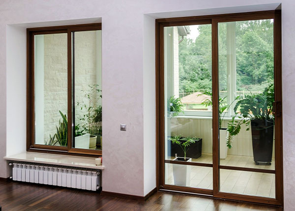 Балконная дверь в коттедж в Долгопрудном