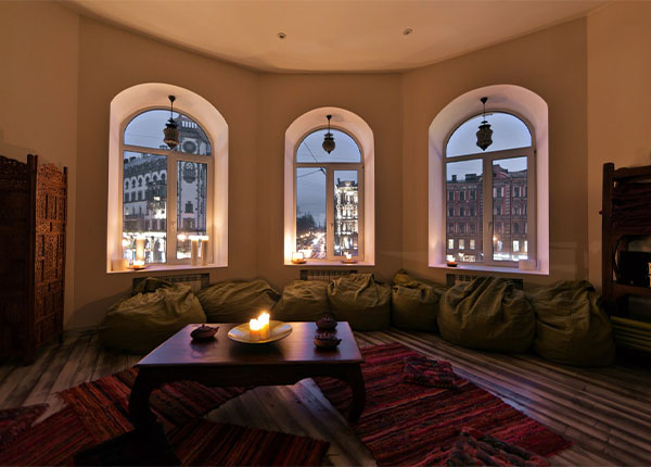 Остекление квартиры арочными окнами в Долгопрудном