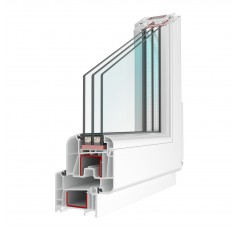 Пластиковые окна системы BRUSBOX SUPER AERO в Долгопрудном